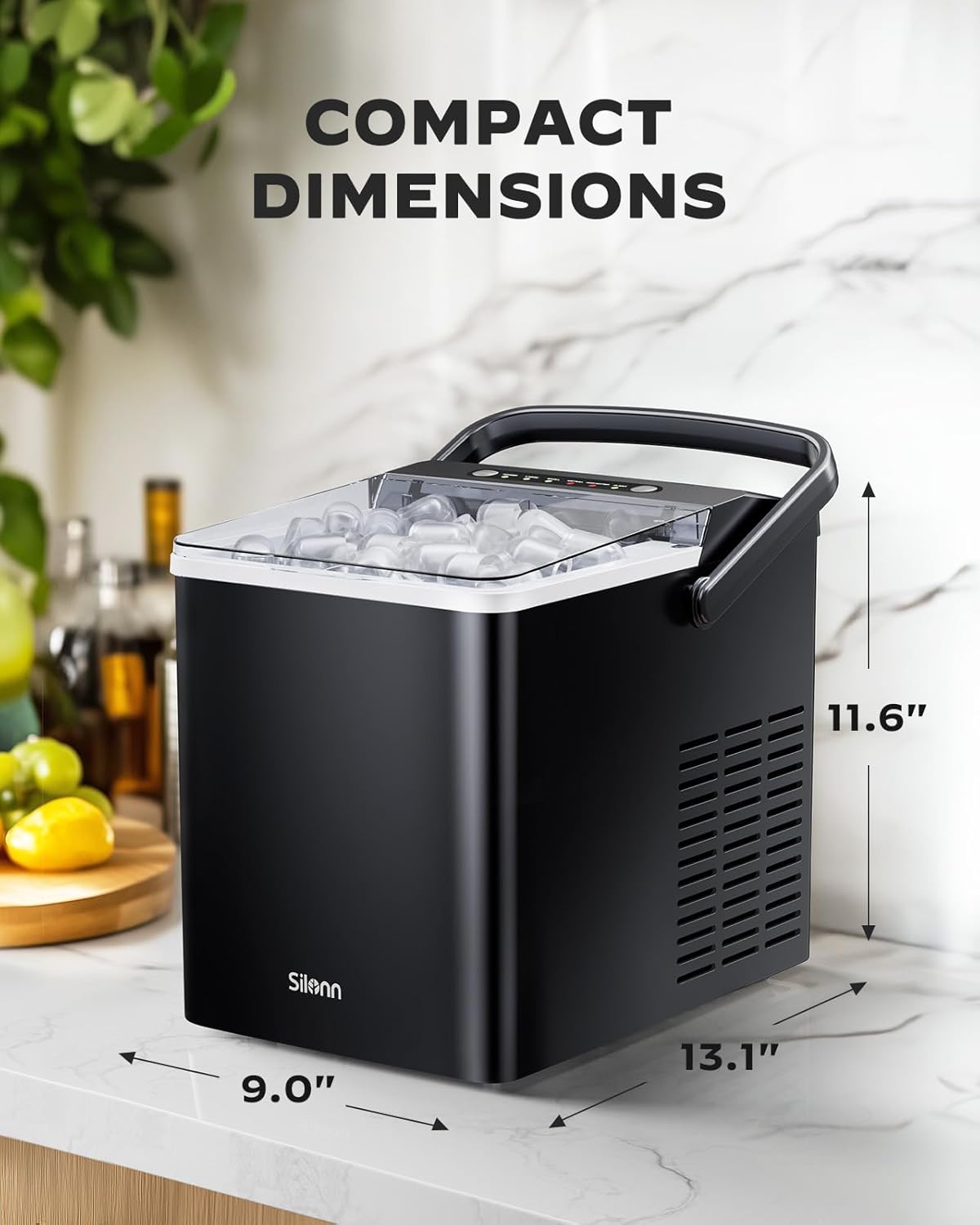 Countertop Bullet Ice Maker (22 Lbs)