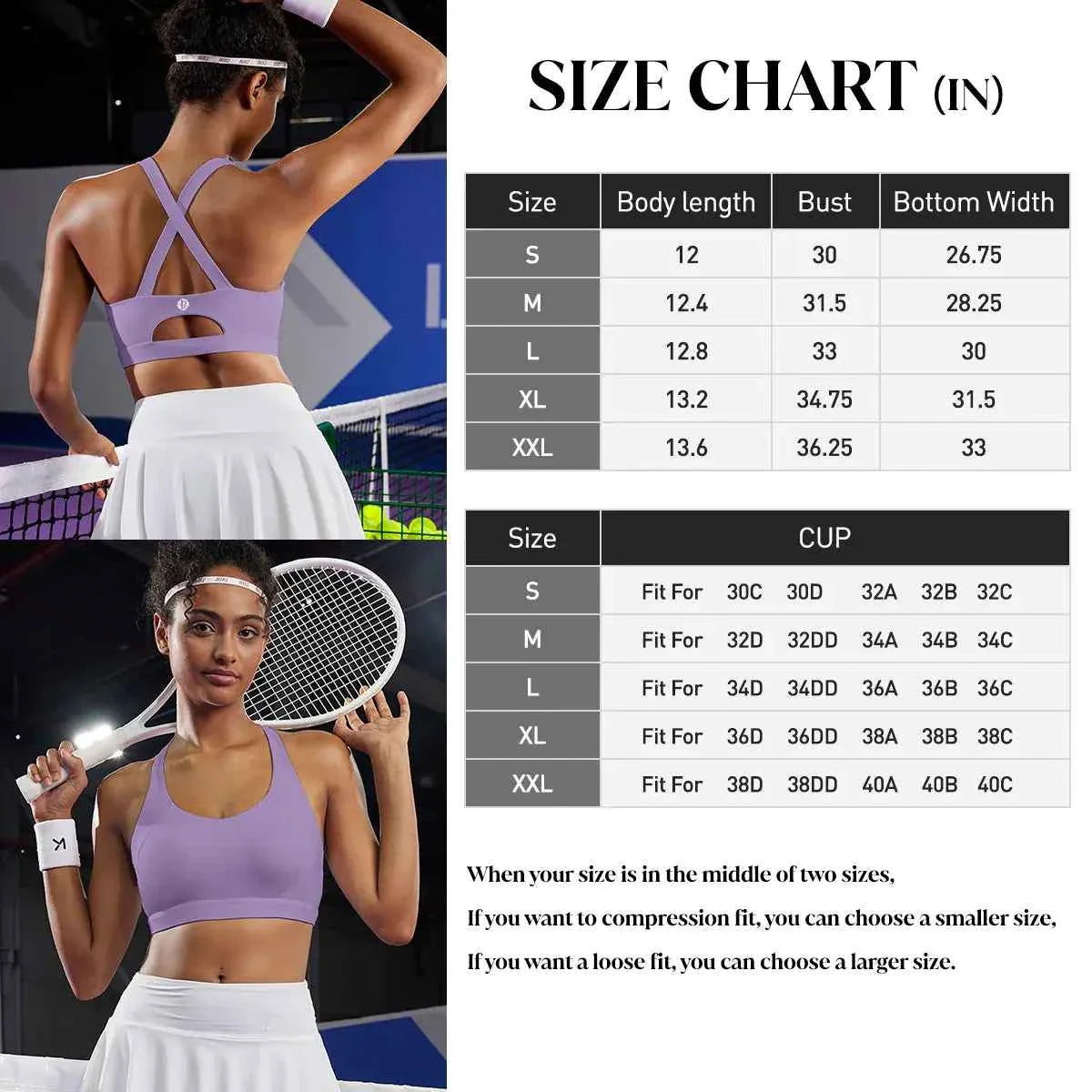 RUNNING GIRL® High-Impact Back-Support Sports Bra | Fixed Molded Cups