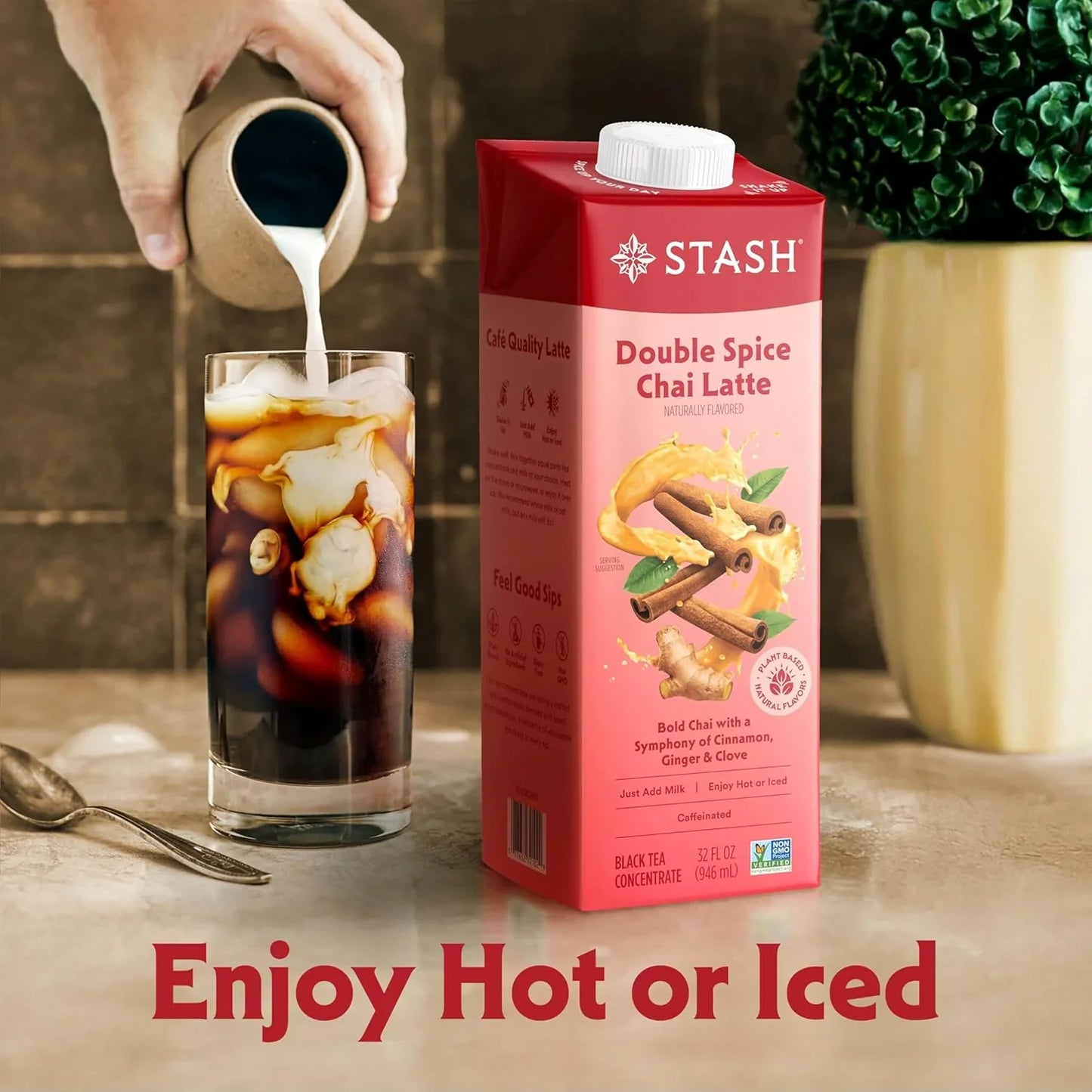 Double Spice Chai Tea Latte Concentrate