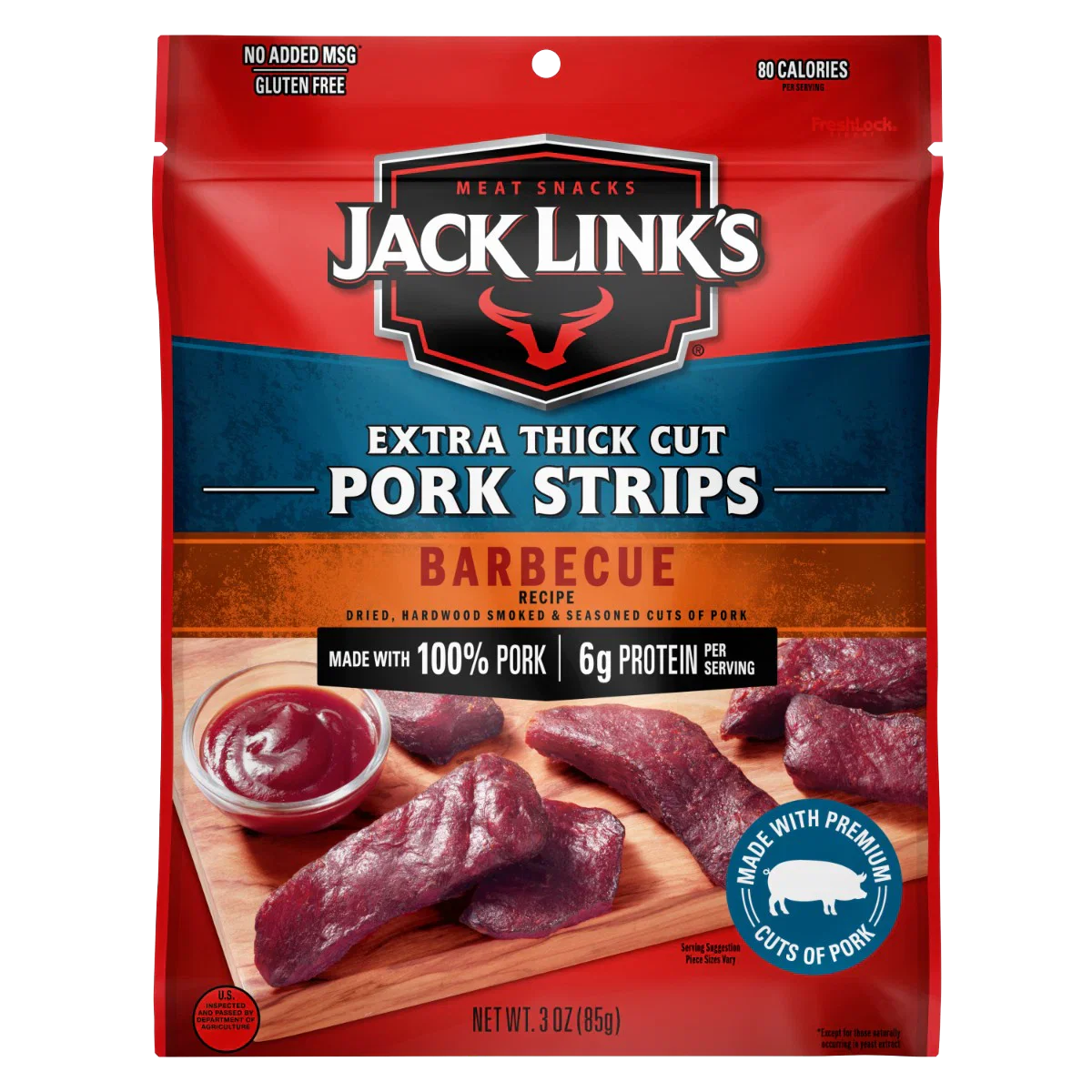 Barbecue Extra Thick Cut Pork Strips