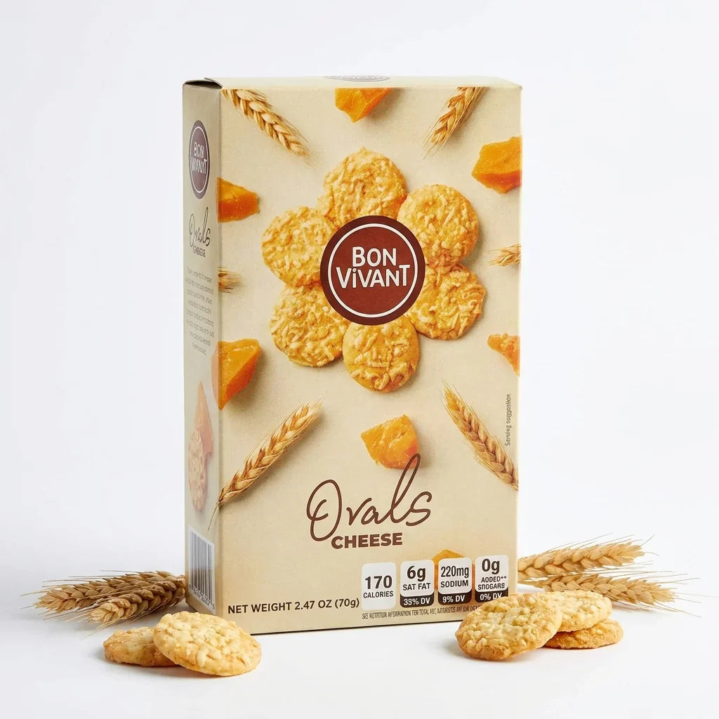 Ovals Cheese Crackers