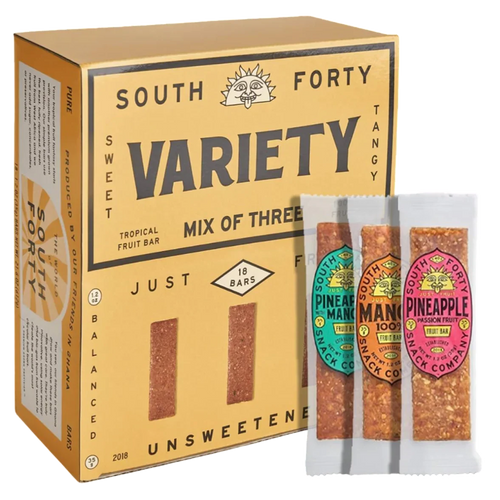 Mix of 3 Premium Tropical Fruit Bars Variety Pack (18 CT)
