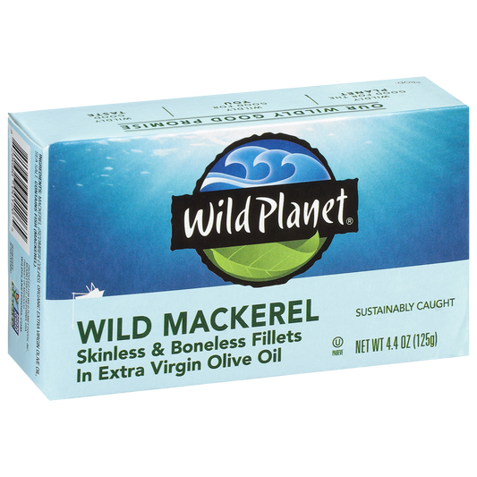 Wild Mackerel Fillets In Extra Virgin Olive Oil