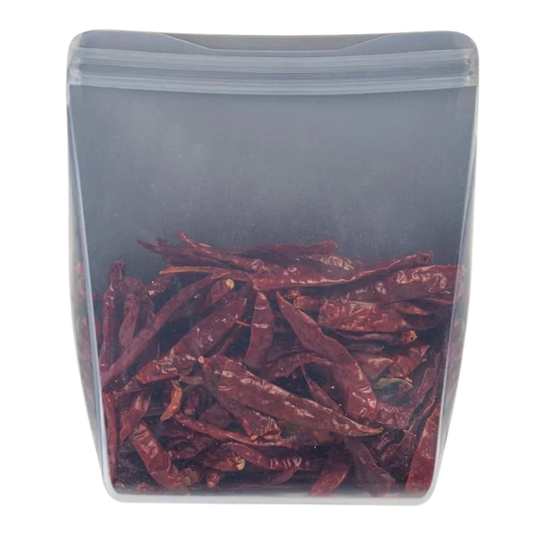 36oz Reusable Silicone Stand Up Storage Bag - Slate