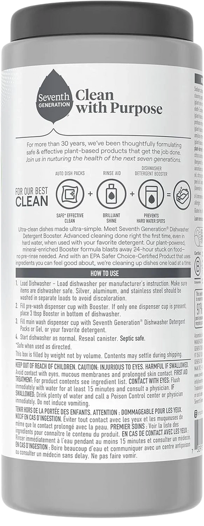 Dishwasher Detergent Booster - Fresh Citrus