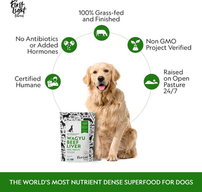 Freeze-Dried Wagyu Liver Dog Treats