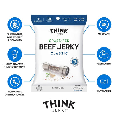 Classic Grass-Fed Beef Jerky (12 CT)
