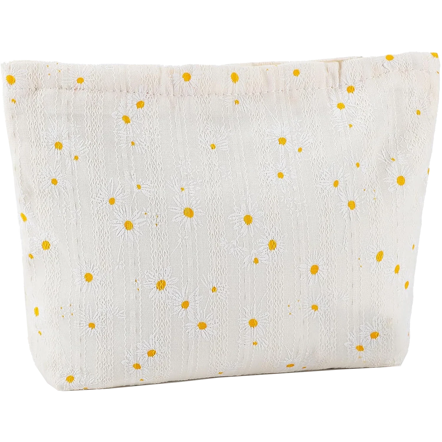 Quilted Daisy Cosmetic Bag