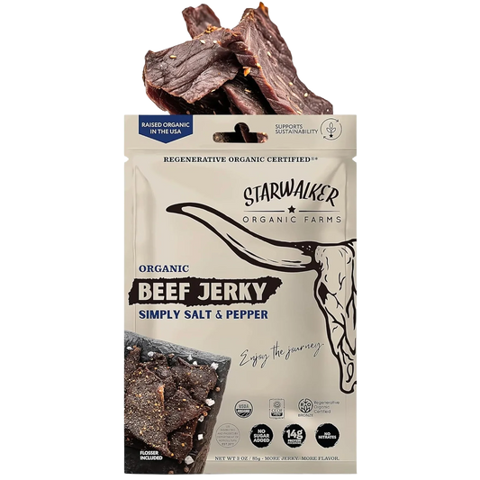 Simply Salt and Pepper Beef Jerky