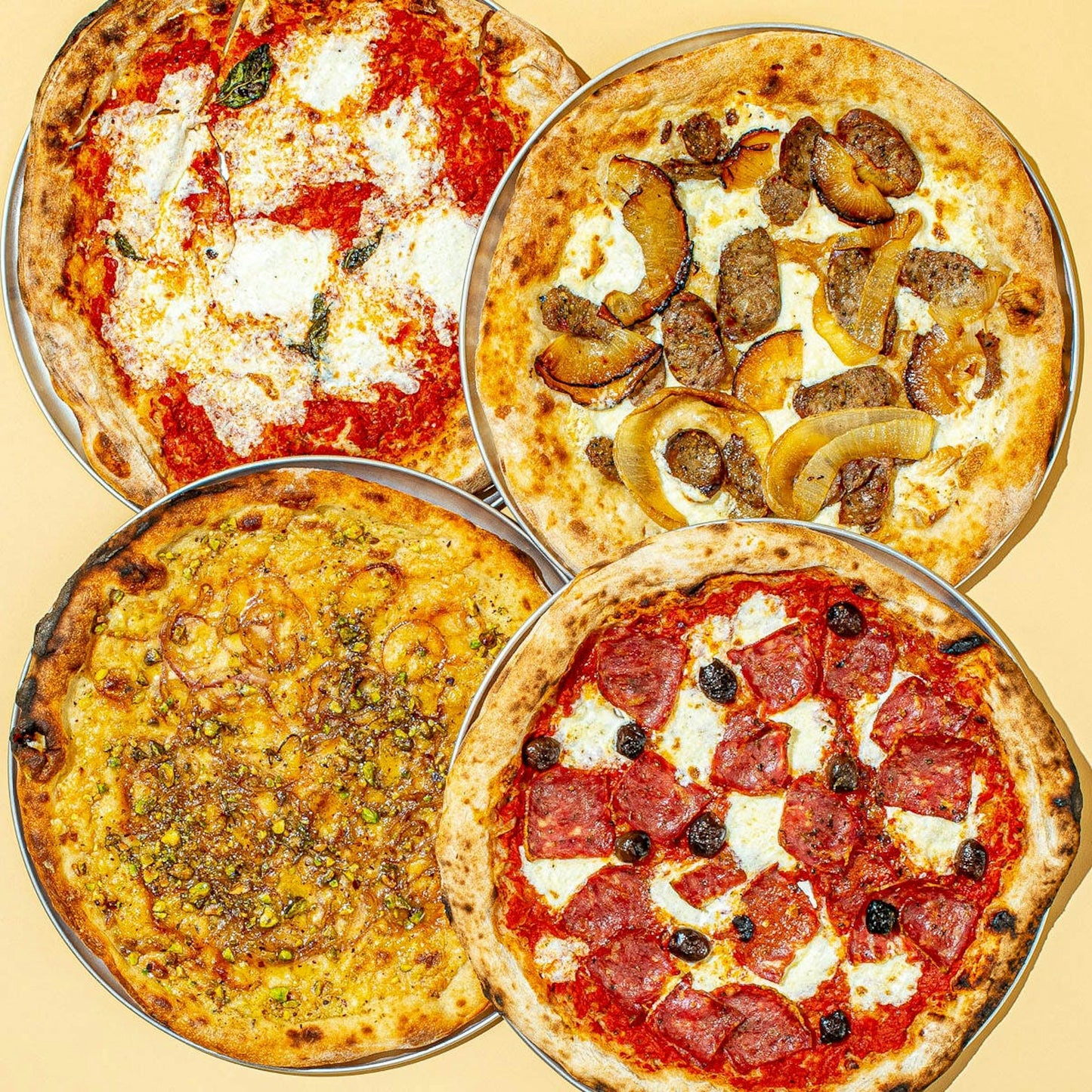 Wood Fired Pizzas Best Seller - 4 Pack (Next-Day Delivery)