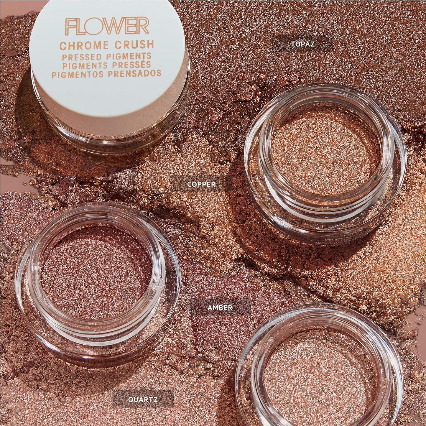 Chrome Crush Pressed Pigments Quartz