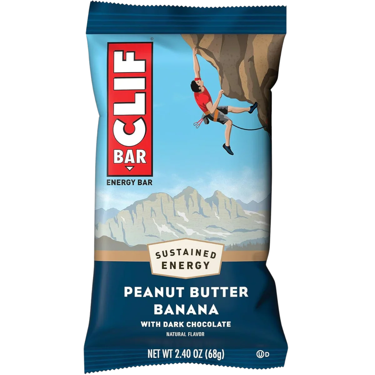Peanut Butter Banana with Dark Chocolate Flavor Energy Bars (12 CT)