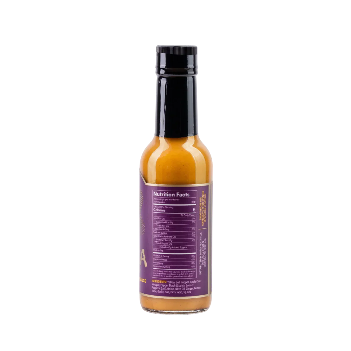 Lemon Ginger Jerk Hot Sauce