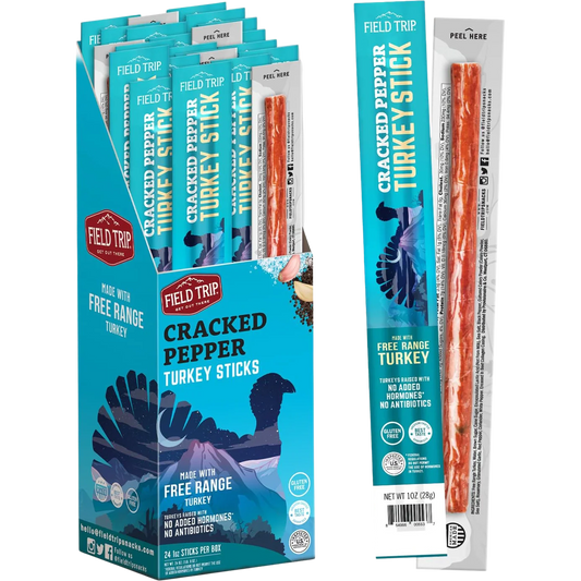 Cracked Pepper Turkey Stick (24 Pack)