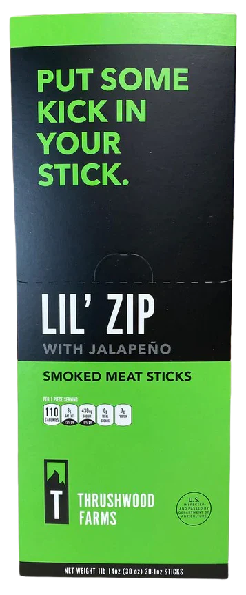 Jalapeno Flavored Smoked Meat Stick (30 CT)