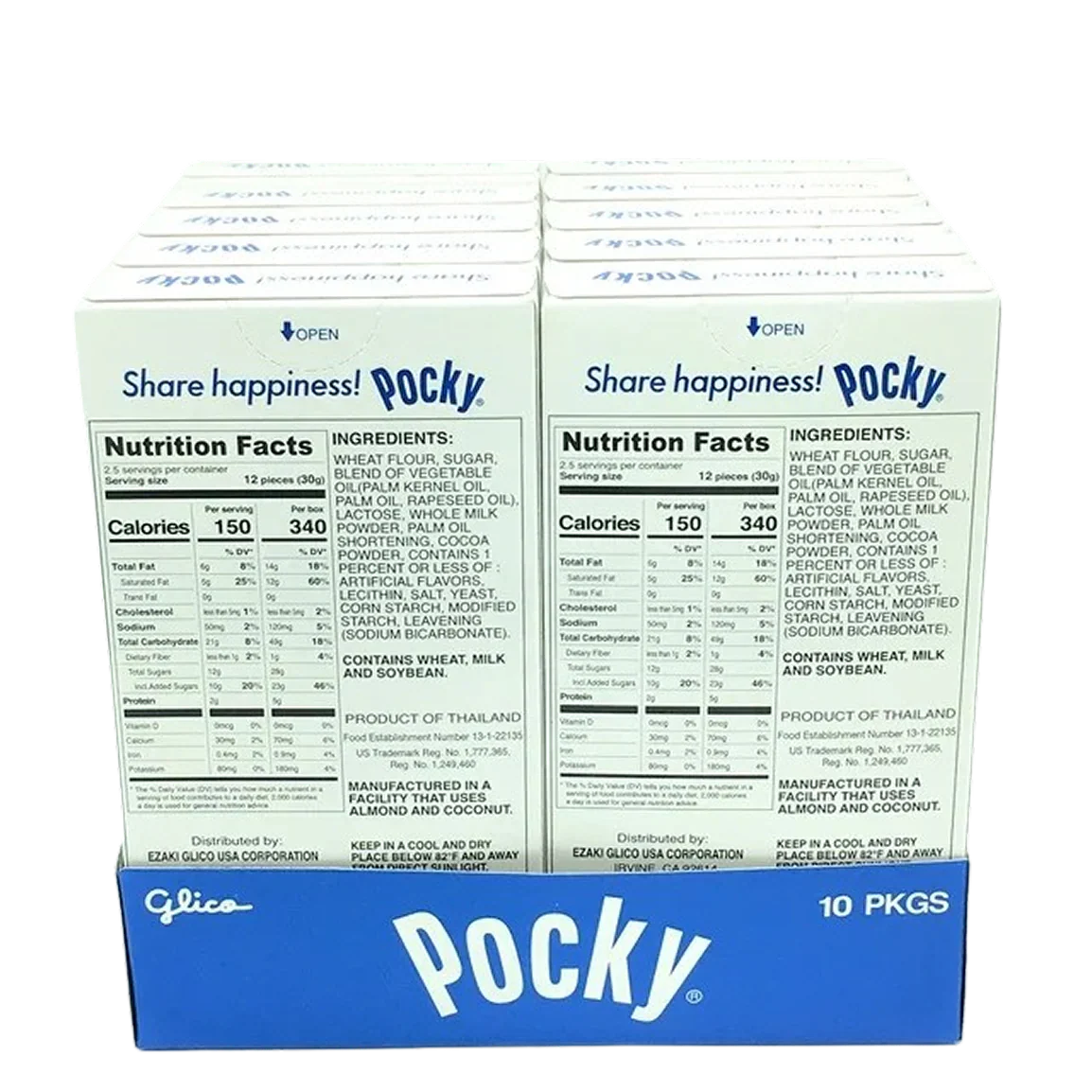 Pocky Cookies & Cream Biscuit Sticks (10 Pack)