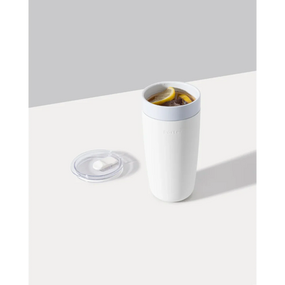 Porter Ceramic Insulated Tumbler - White