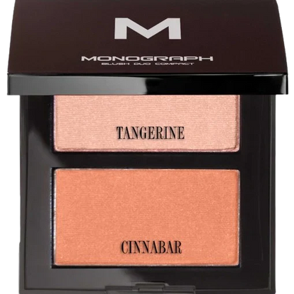 Monograph Powder Blush Duo 06 - Tangerine & Cinnabar
