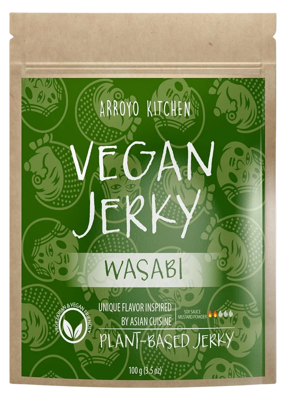 Wasabi Vegan Jerky