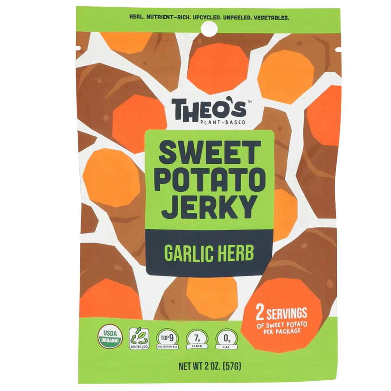 Organic Garlic Herb Sweet Potato Jerky