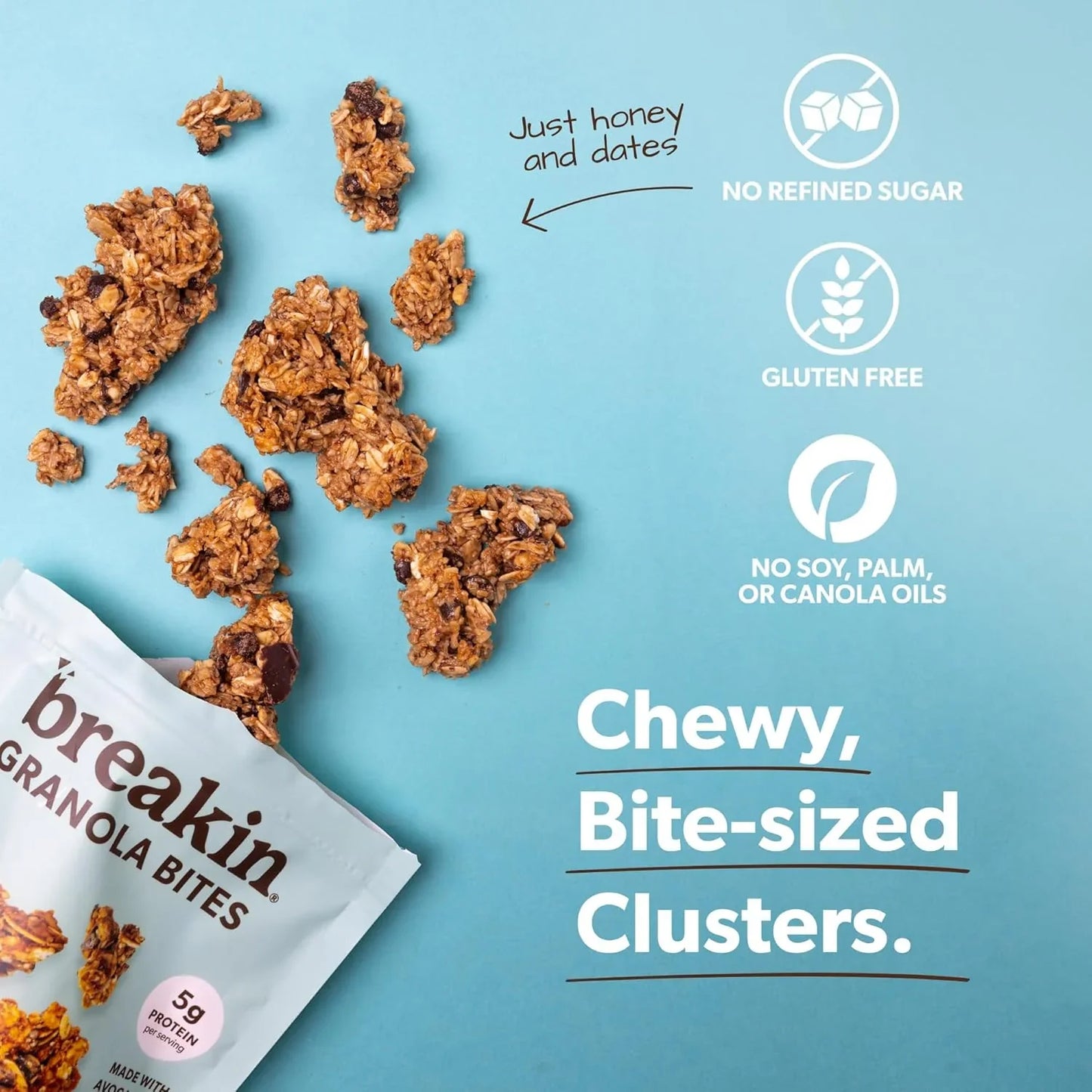Granola Bites - Dark Chocolate Peanut