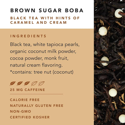 Brown Sugar Boba Tea