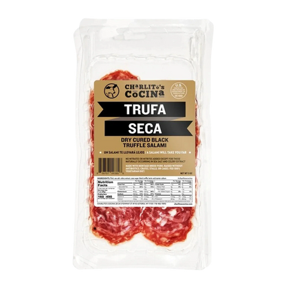 Trufa Seca Dry Cured Black Truffle Salami