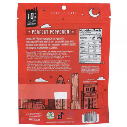 Pepperoni Vegan Jerky