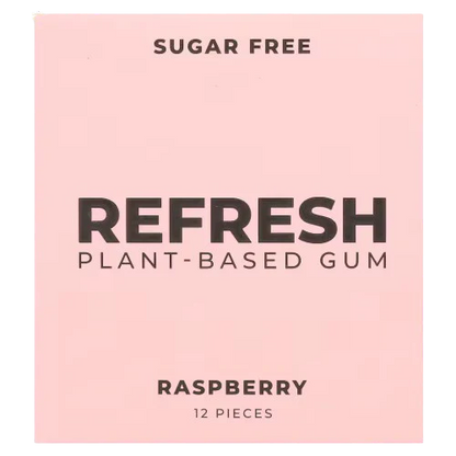 Raspberry Plant Based Gum (12 Pack)