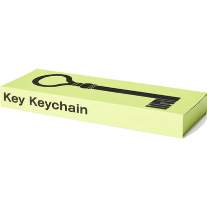 Reality Key Keychain - Chartreuse