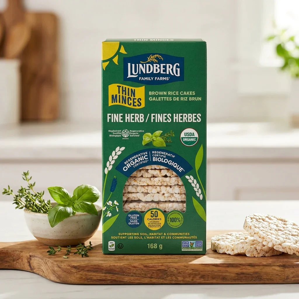 Thin Stackers Fine Herbs Brown Rice Cakes