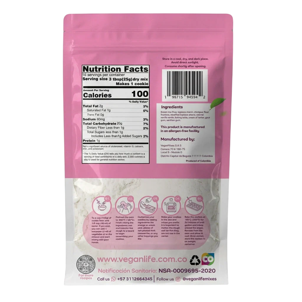 Vegan Mixes Cookie Vanilla Mix