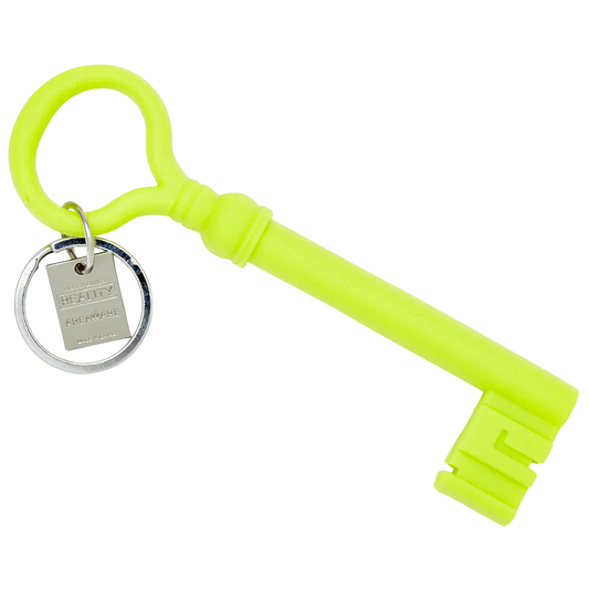 Reality Key Keychain - Chartreuse