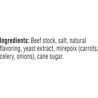 100% Natural 50% Less Sodium Beef Broth (3CT)
