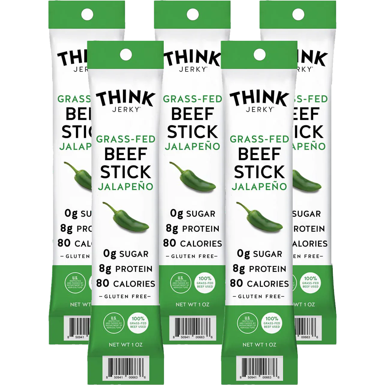 Jalapeno Beef Jerky Sticks (5 Pack)