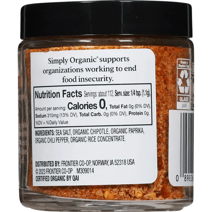 Organic Hot Finishing Salt