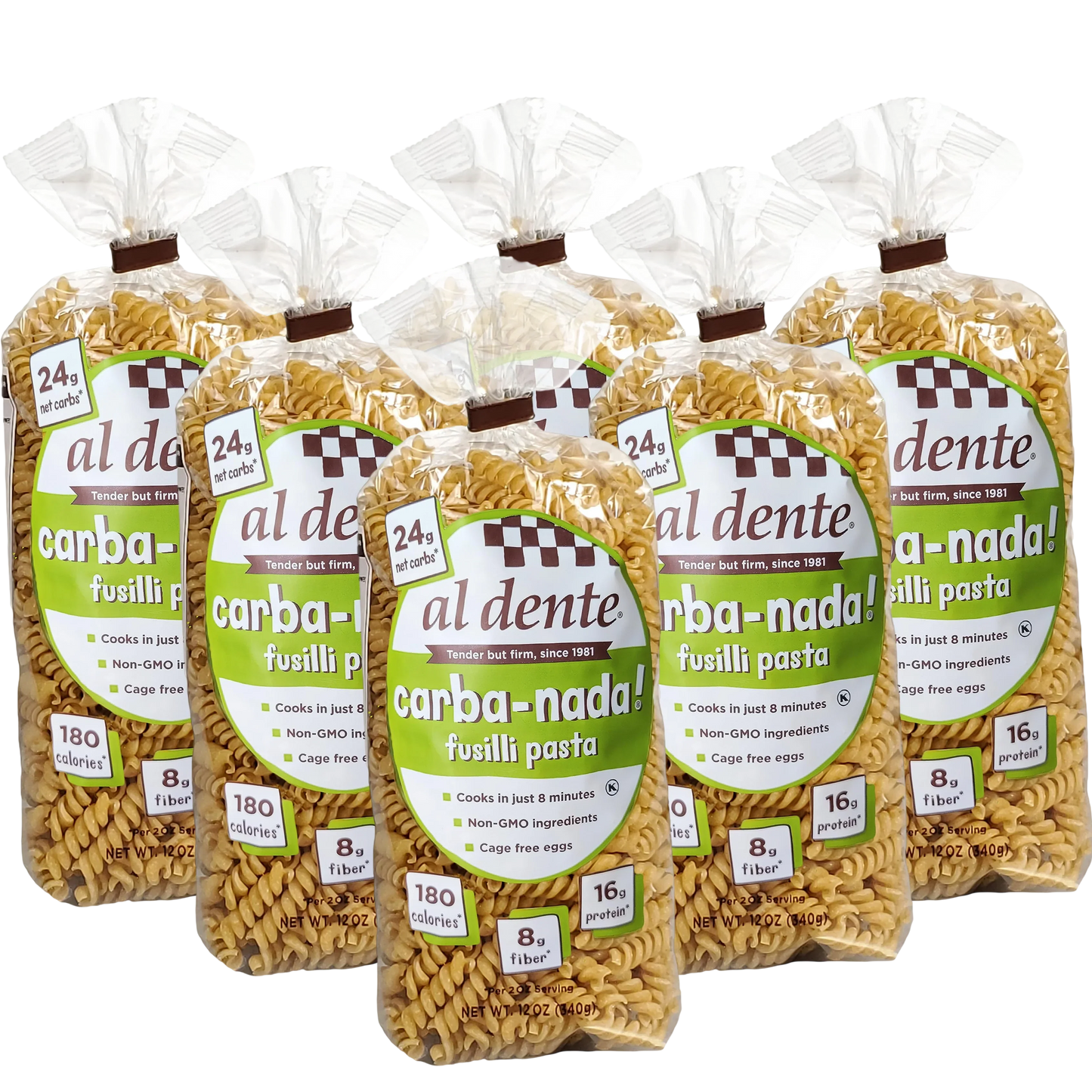 Carba-Nada Fusilli (6 Pack)