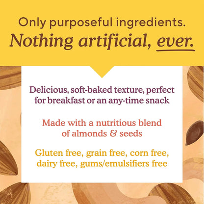 Dark Chocolate Almond Soft Baked Bars (3 Pack)