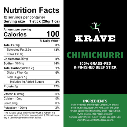 Chimichurri Beef Sticks (24 CT)