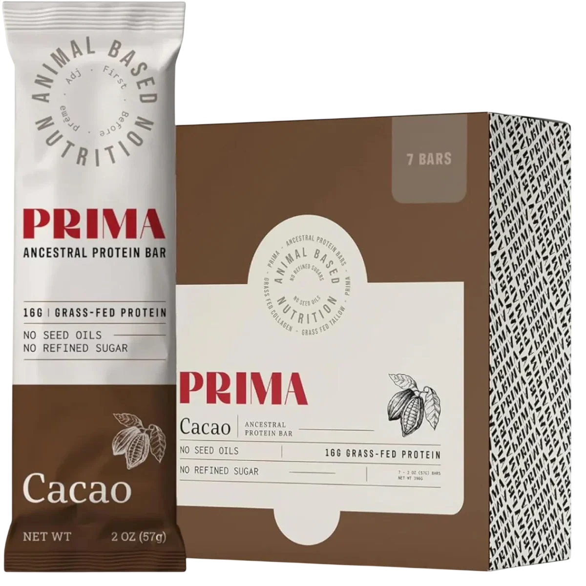Ancestral Protein Bar - Cacao (7 Pack)