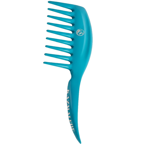 Kurls Plus Wide Tooth Hair Comb - Cobalt