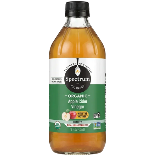 Organic Filtered Apple Cider Vinegar - With Mother