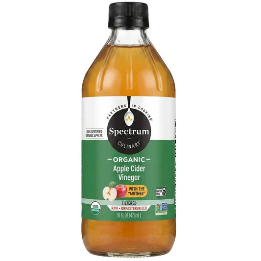 Organic Filtered Apple Cider Vinegar - With Mother