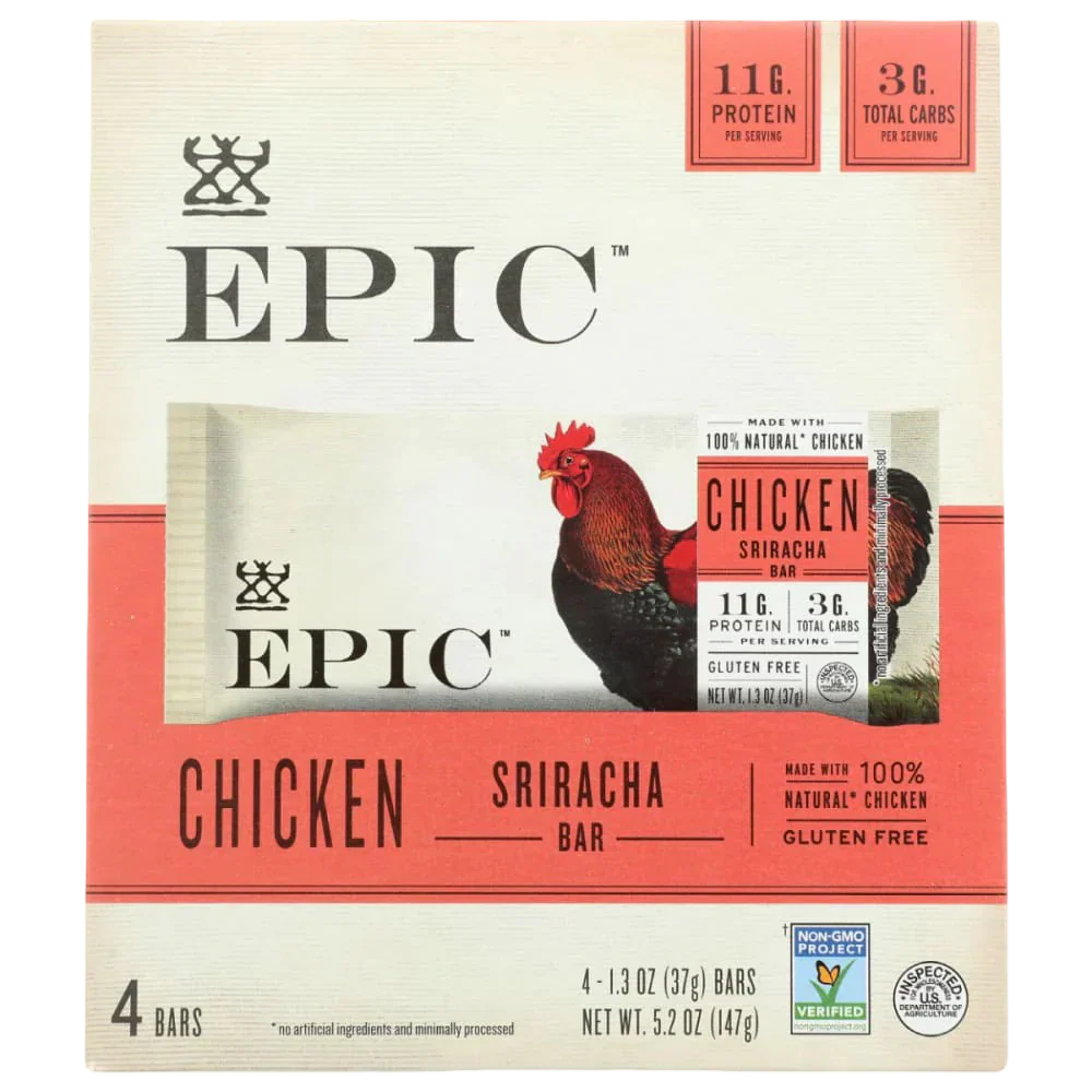 Chicken Sriracha Protein Bars (4 CT)