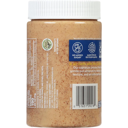 Natural Creamy Raw Almond Butter