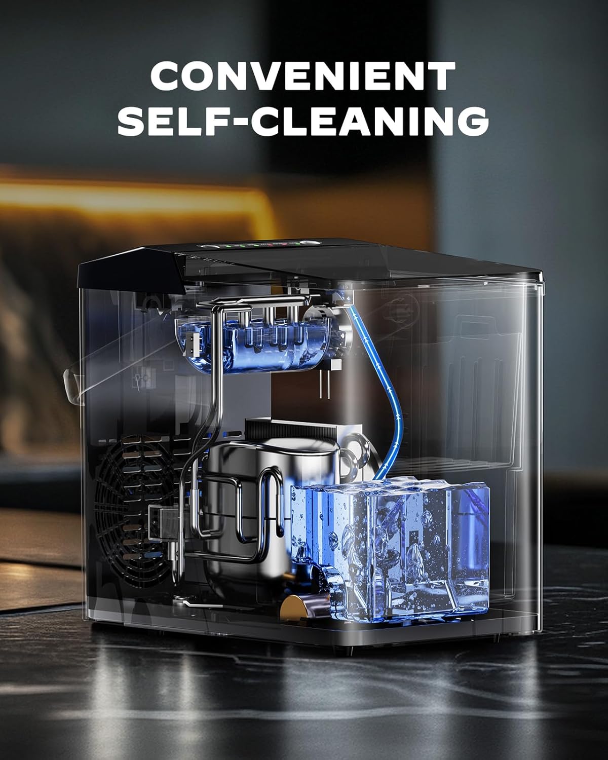 Countertop Bullet Ice Maker (22 Lbs)