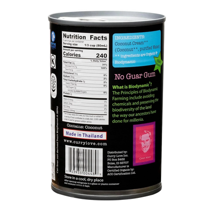 Biodynamic Coconut Cream (6 Pack)