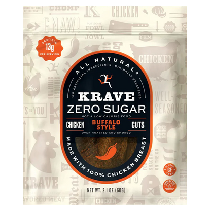 Zero Sugar Buffalo Style Chicken Jerky