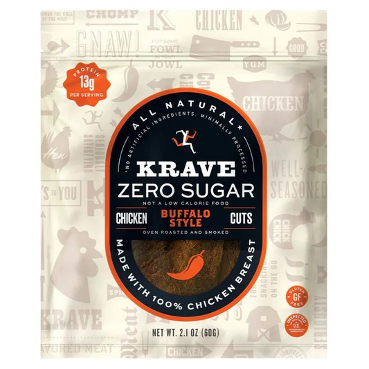 Zero Sugar Buffalo Style Chicken Jerky