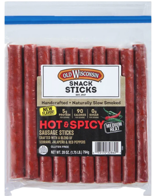Hot & Spicy Sausage Sticks
